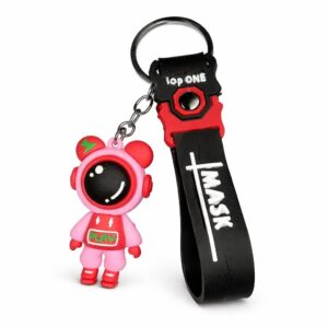 Astronaut Keychain with Mask Strap