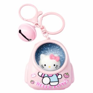 Cute  Bunny LED Keychain pink