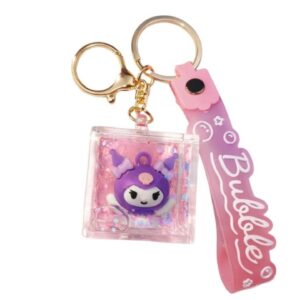 Floating Water Keychain pink