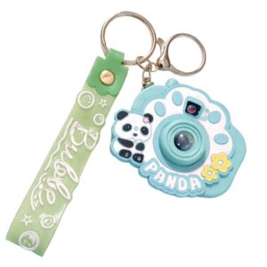 projector camera keychain blue