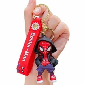 Spider-Man Hoodie Keychain black