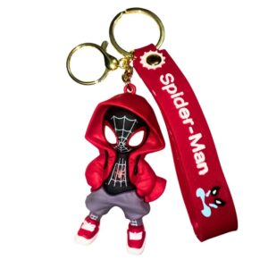 Spider-Man Hoodie Keychain bed