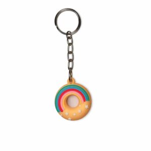 Rainbow Donut Keychain p-127