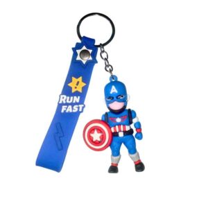 Cute Captain America Keychain p-132