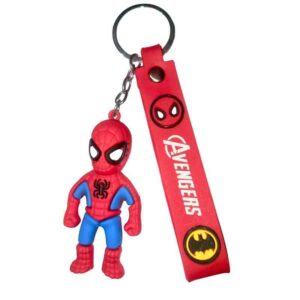 Spider-Man Avengers Keychain with Rubber Strap p-140