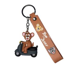 Tom and Jerry Scooter Keychain p-141