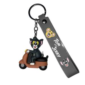 Tom and Jerry Scooter Keychain p-144