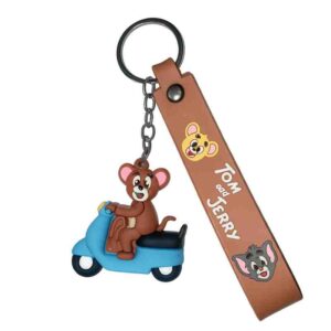 Tom and Jerry Scooter Keychain p-143