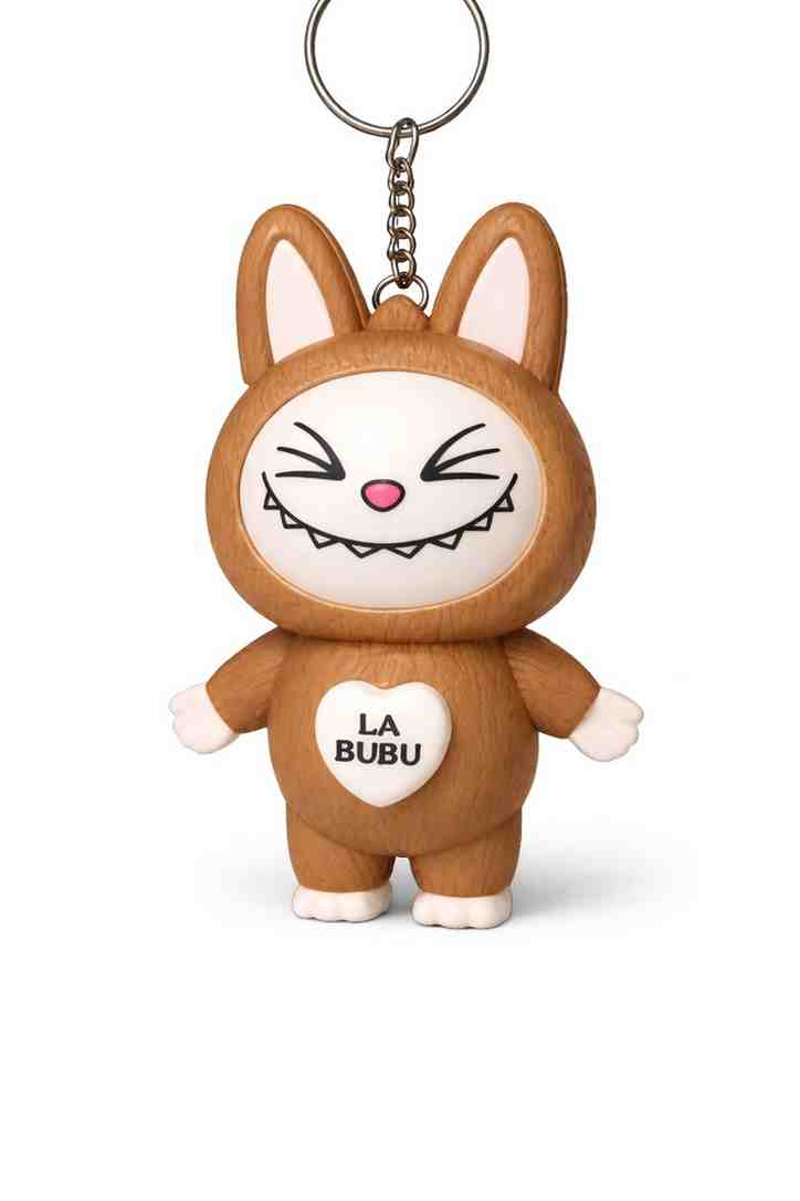 Press & Spin Bunny Keychain p-25
