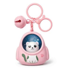 Cute Astronaut Bear Keychain – Perfect Gift p-43